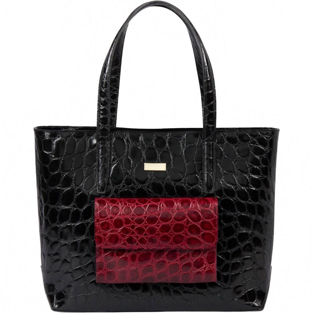 NEW BETHELHELENA everything gem shoulder bag in onyx-garnet